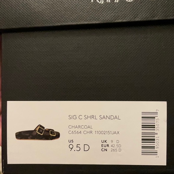 Coach Fur Sandals - Picture 5 of 5